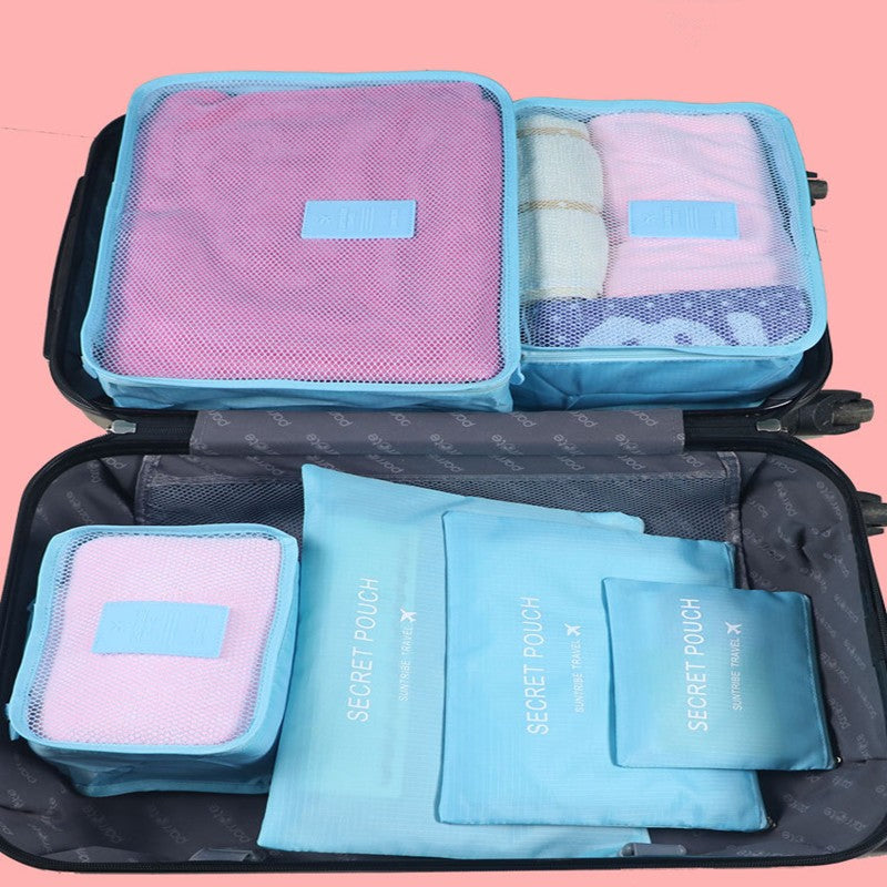 Packing cubes set de 6 pochettes de voyage Packune – photo 3