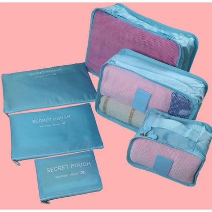 Packing cubes set de 6 pochettes de voyage Packune – photo 2