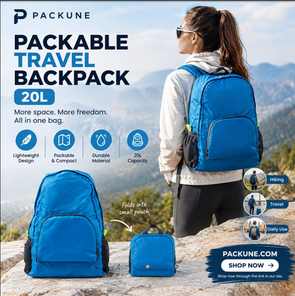 Mochila Ligera y Versátil – Cuero y Malla de Nylon