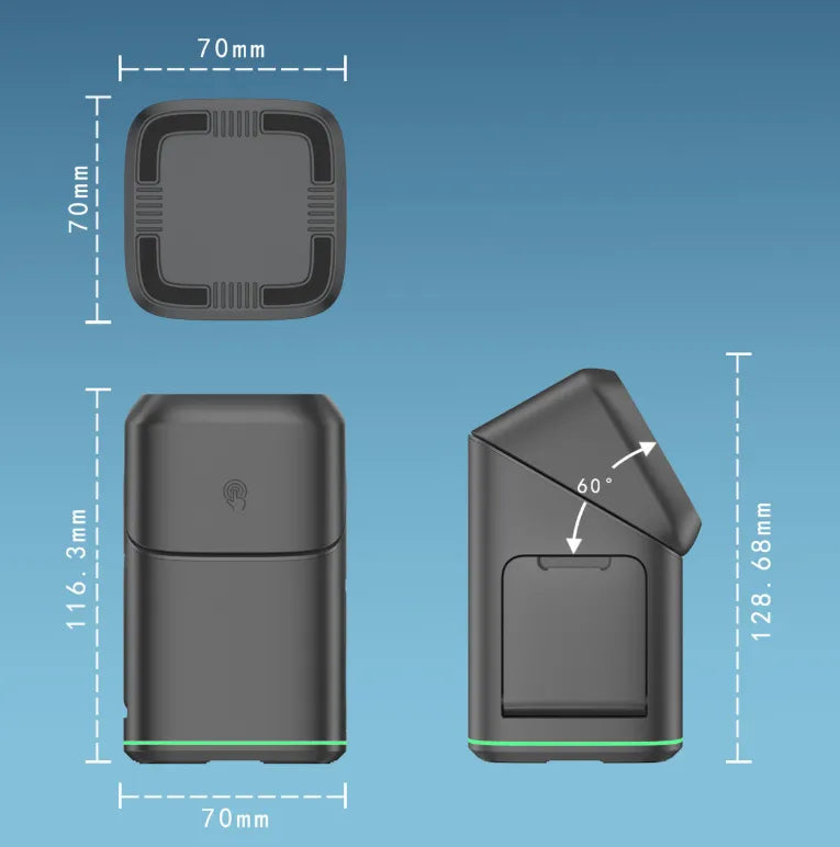 Support de charge sans fil magnétique Packune – photo 7